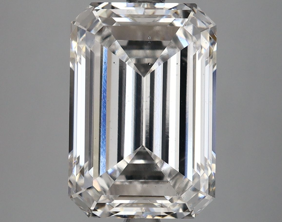 5.40 ct. emerald Lab Grown Diamond front image