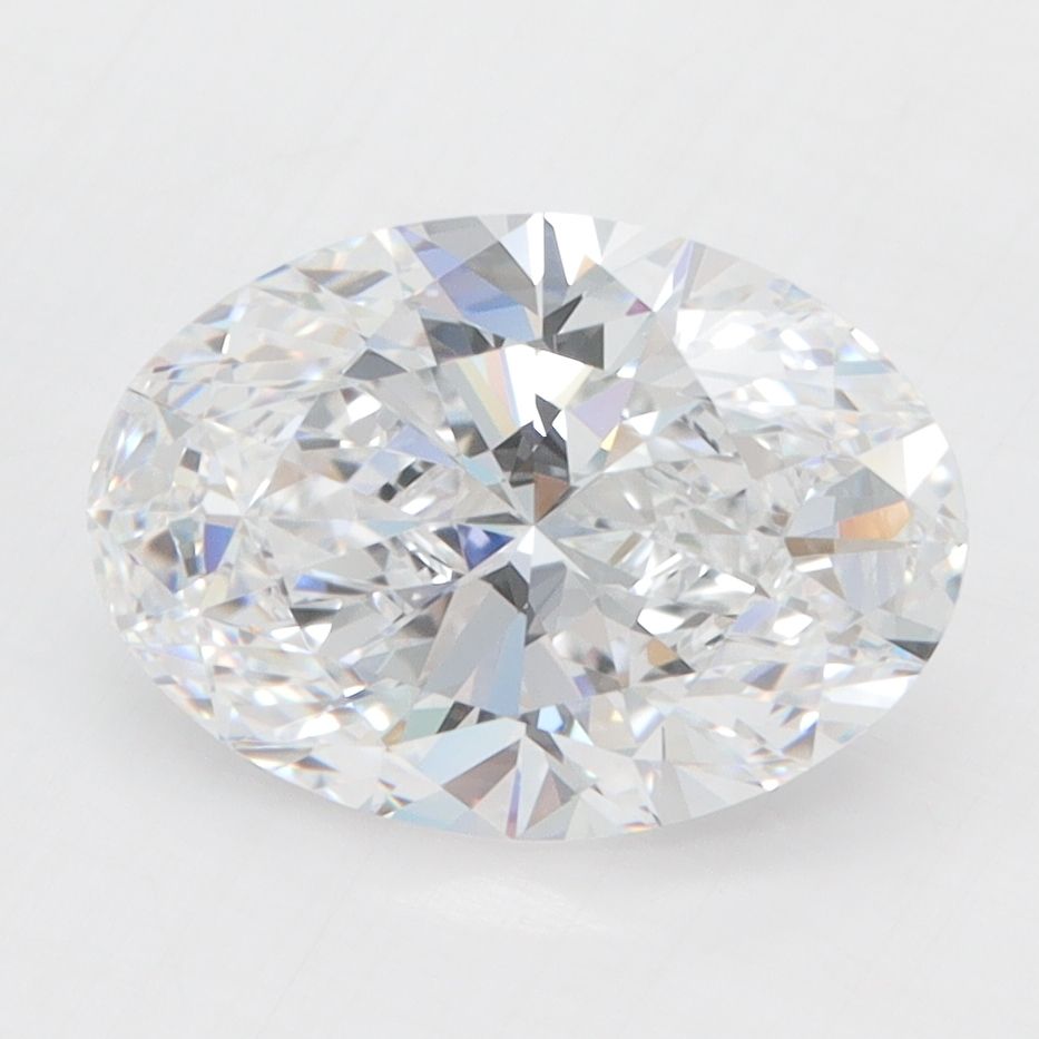 2.66 ct. oval Lab Grown Diamond front image