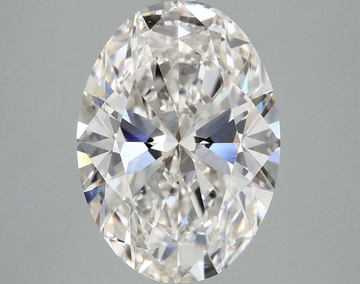 5.07 ct. oval Lab Grown Diamond front image