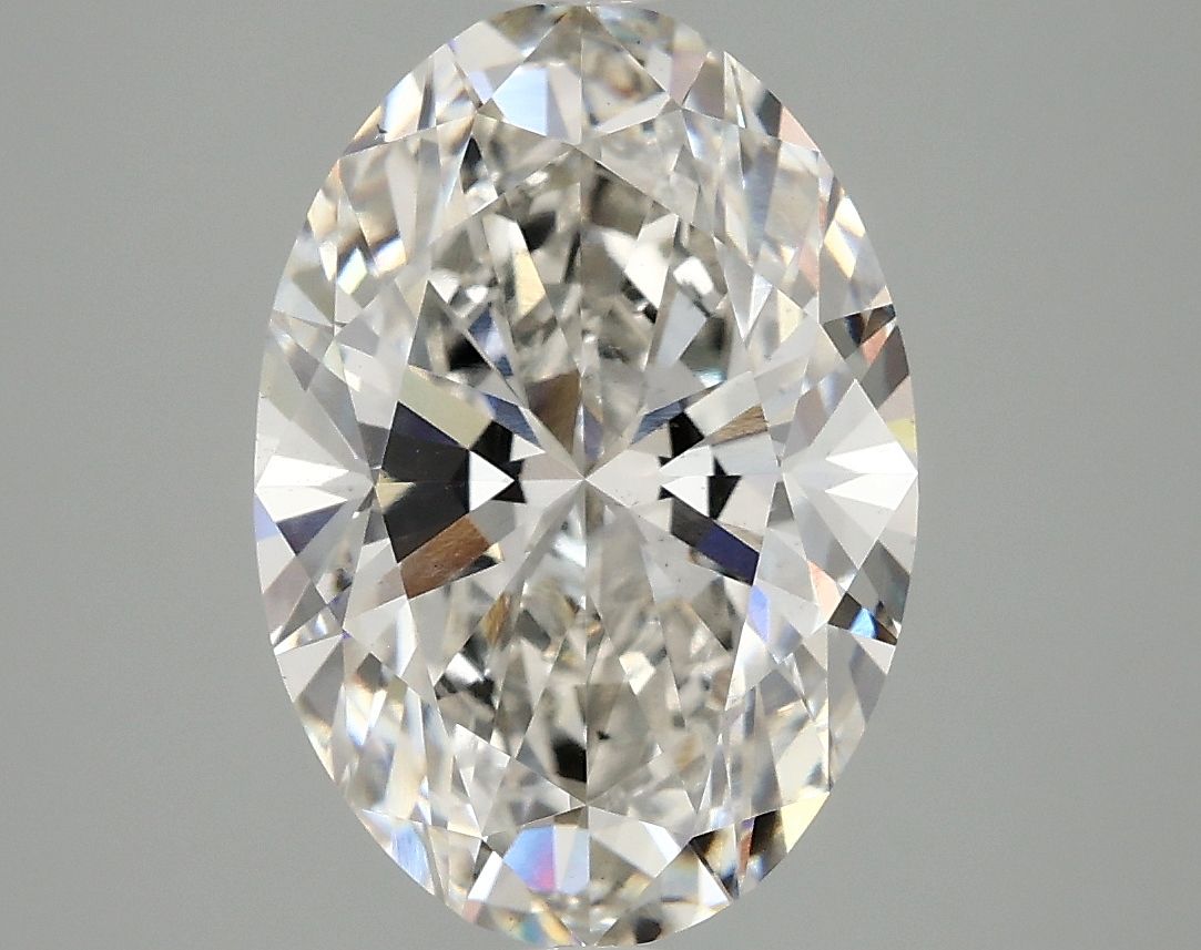 4.05 ct. oval Lab Grown Diamond front image