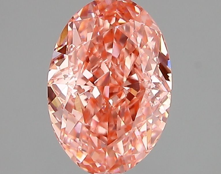 1.71 ct. oval Lab Grown Diamond front image
