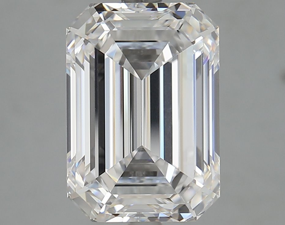 Diamant Émeraude 5.06 ct - Couleur D - Pureté VVS1