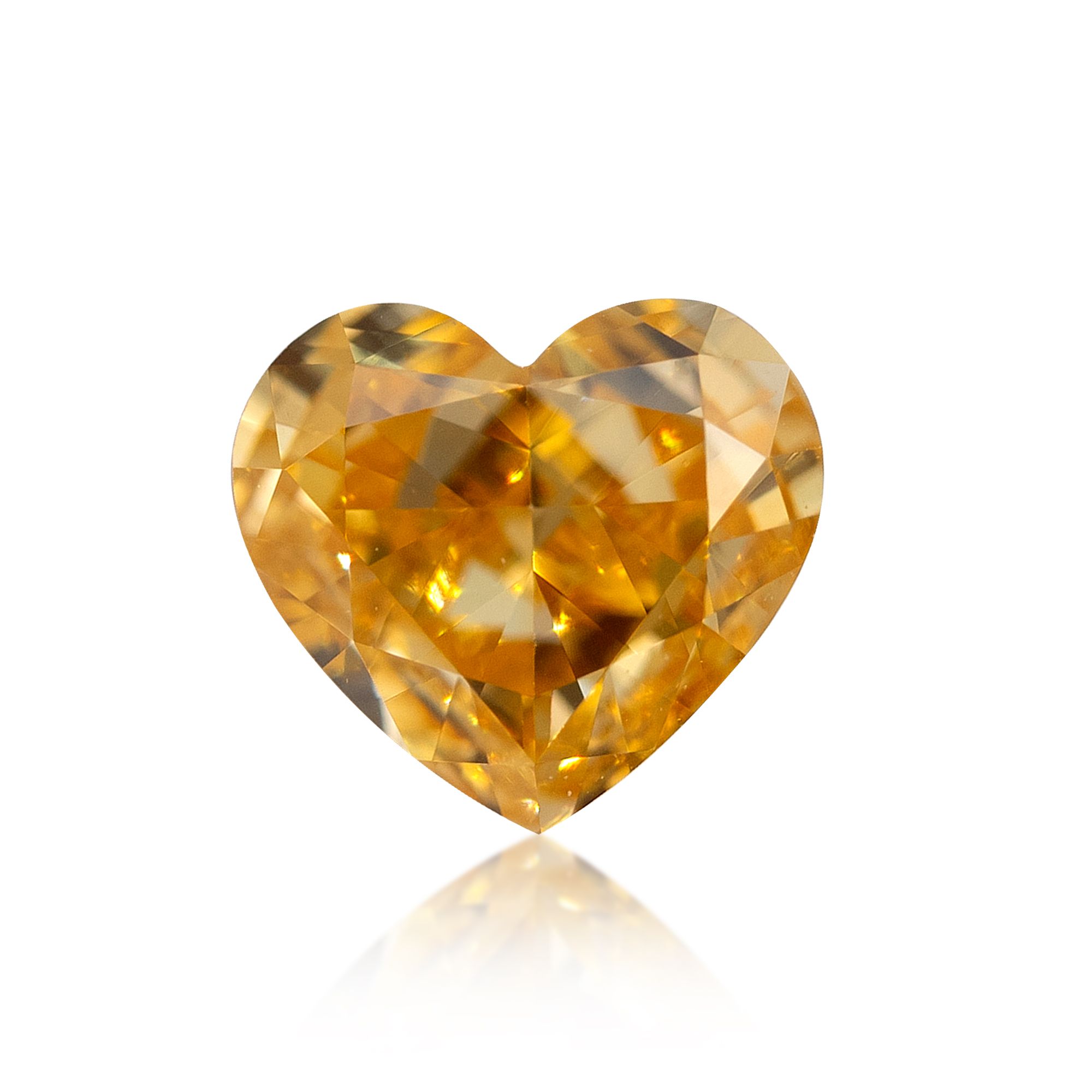 Diament 0.31 ct Fancy Intense Orange Yellow/VS1