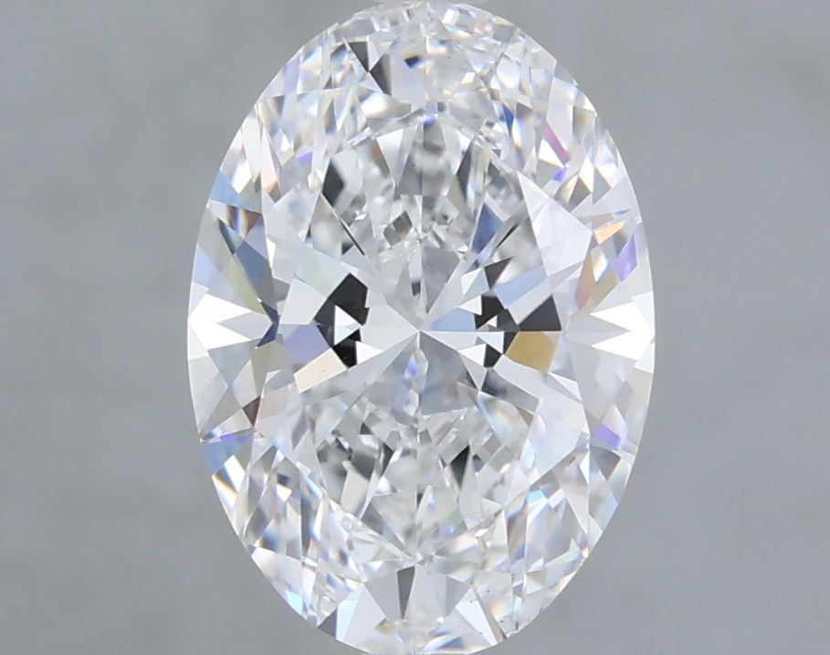 2.01 ct. oval Lab Grown Diamond front image