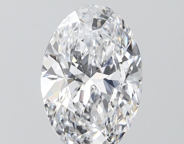 1.43 ct. oval Lab Grown Diamond front image