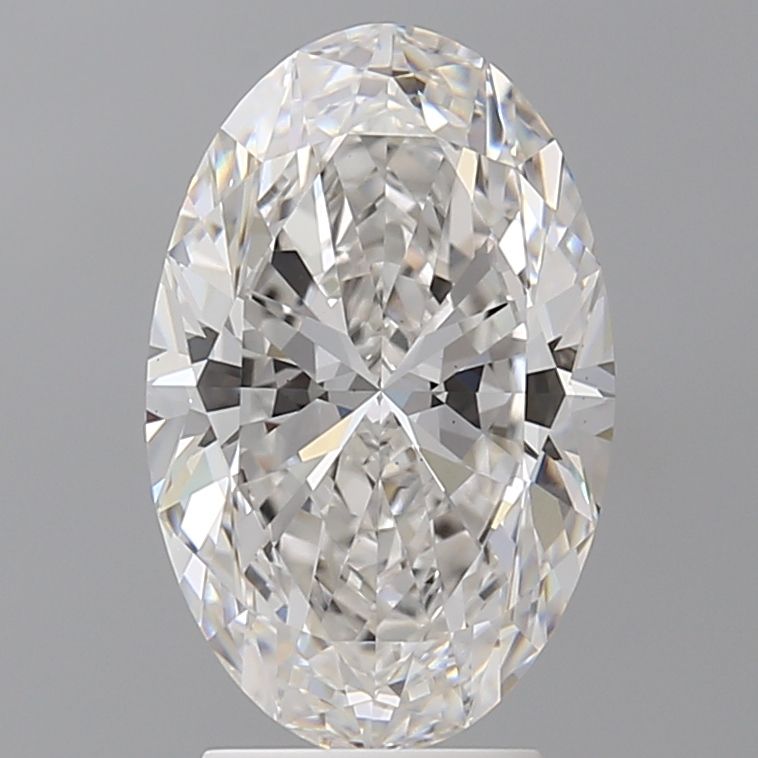 3.59 ct. oval Lab Grown Diamond front image
