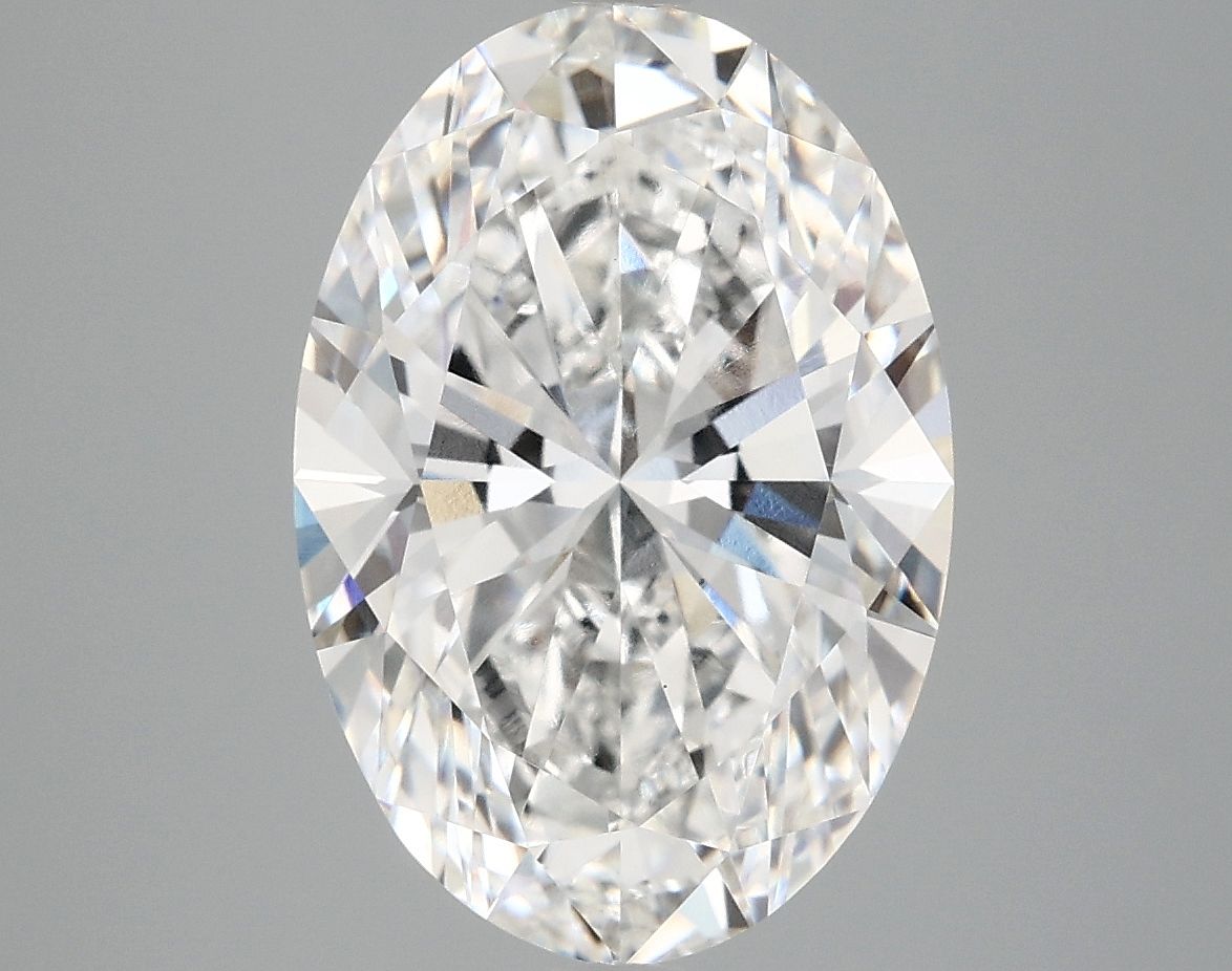 5.01 ct. oval Lab Grown Diamond front image