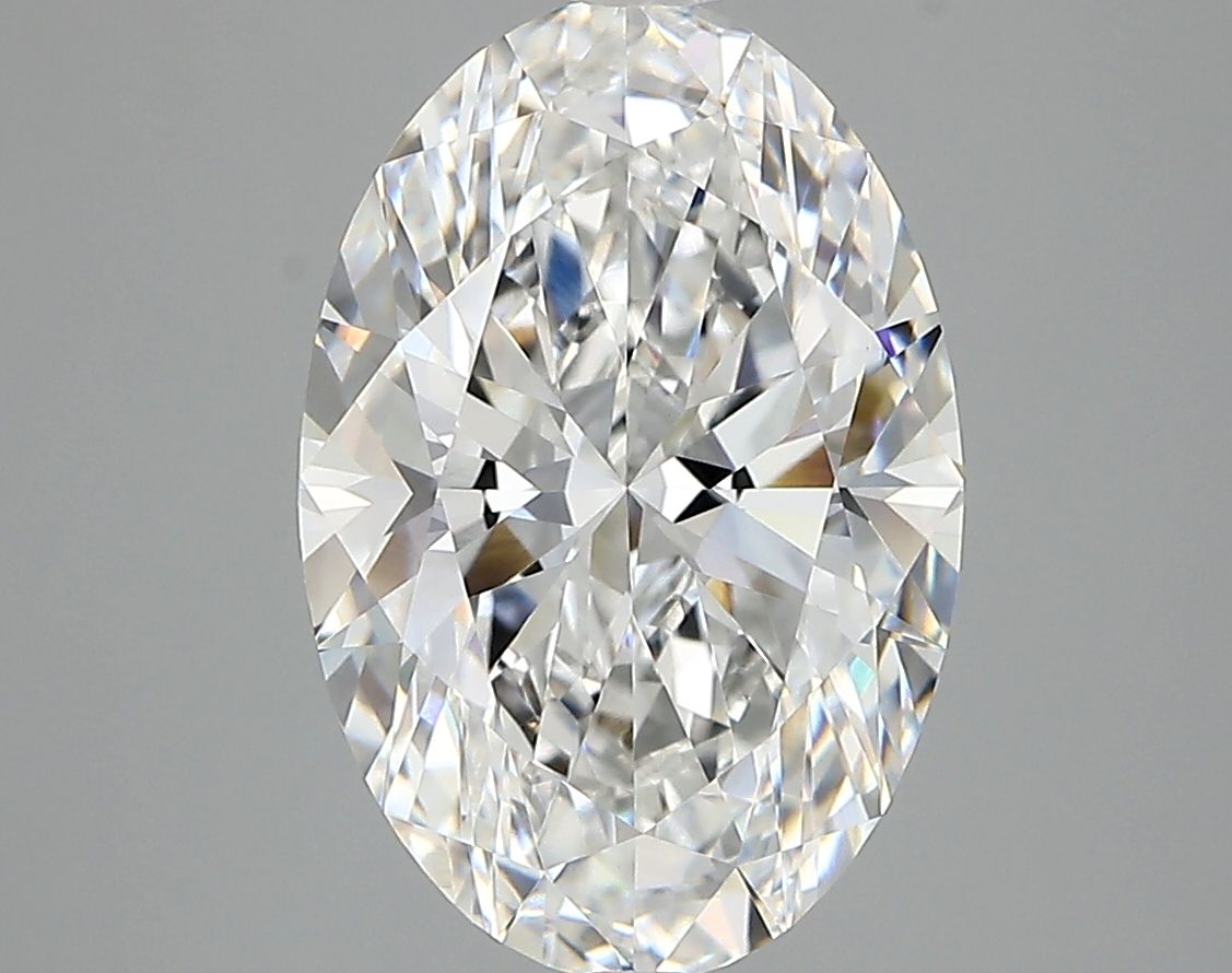 3.87 ct. oval Lab Grown Diamond front image