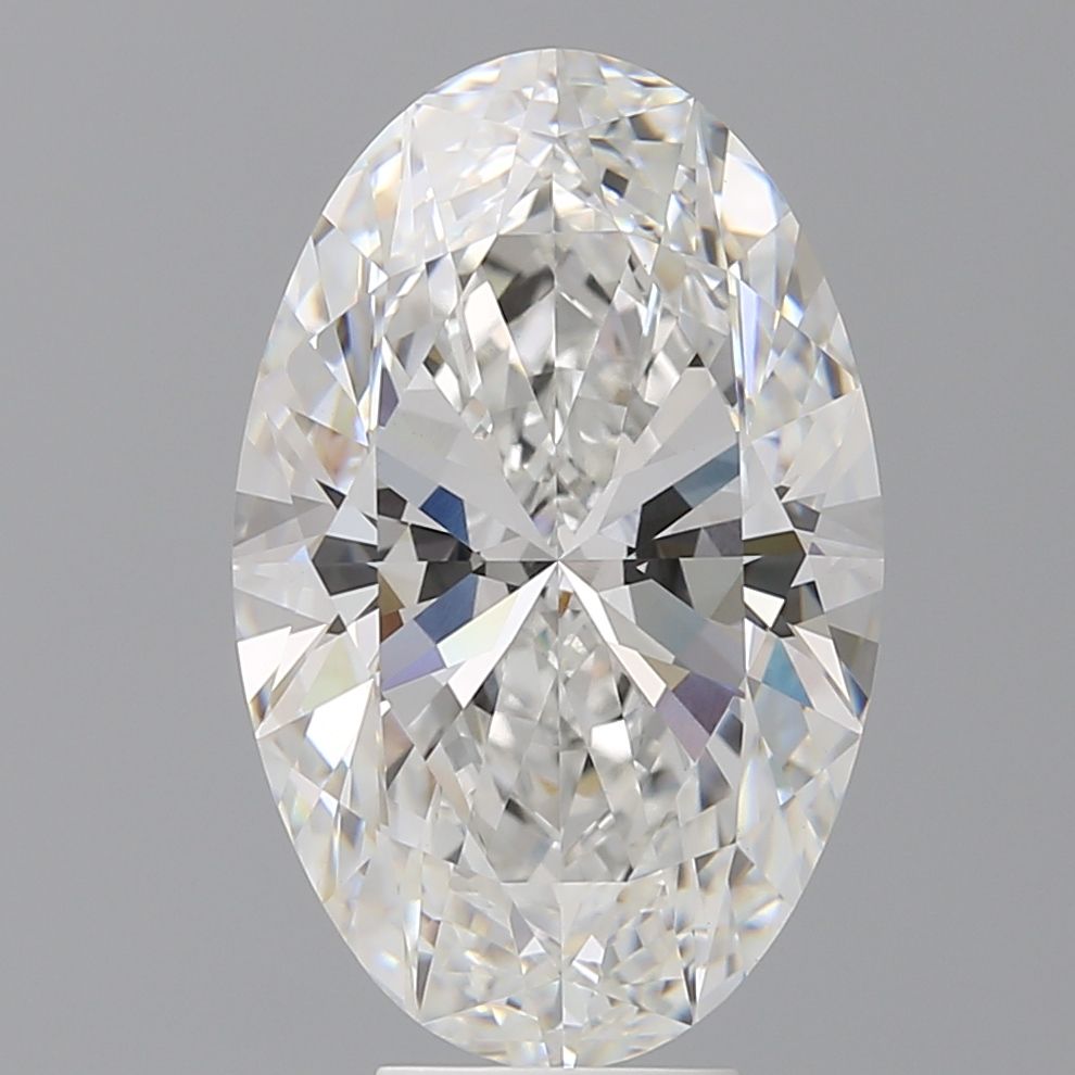7.54 ct. oval Lab Grown Diamond front image