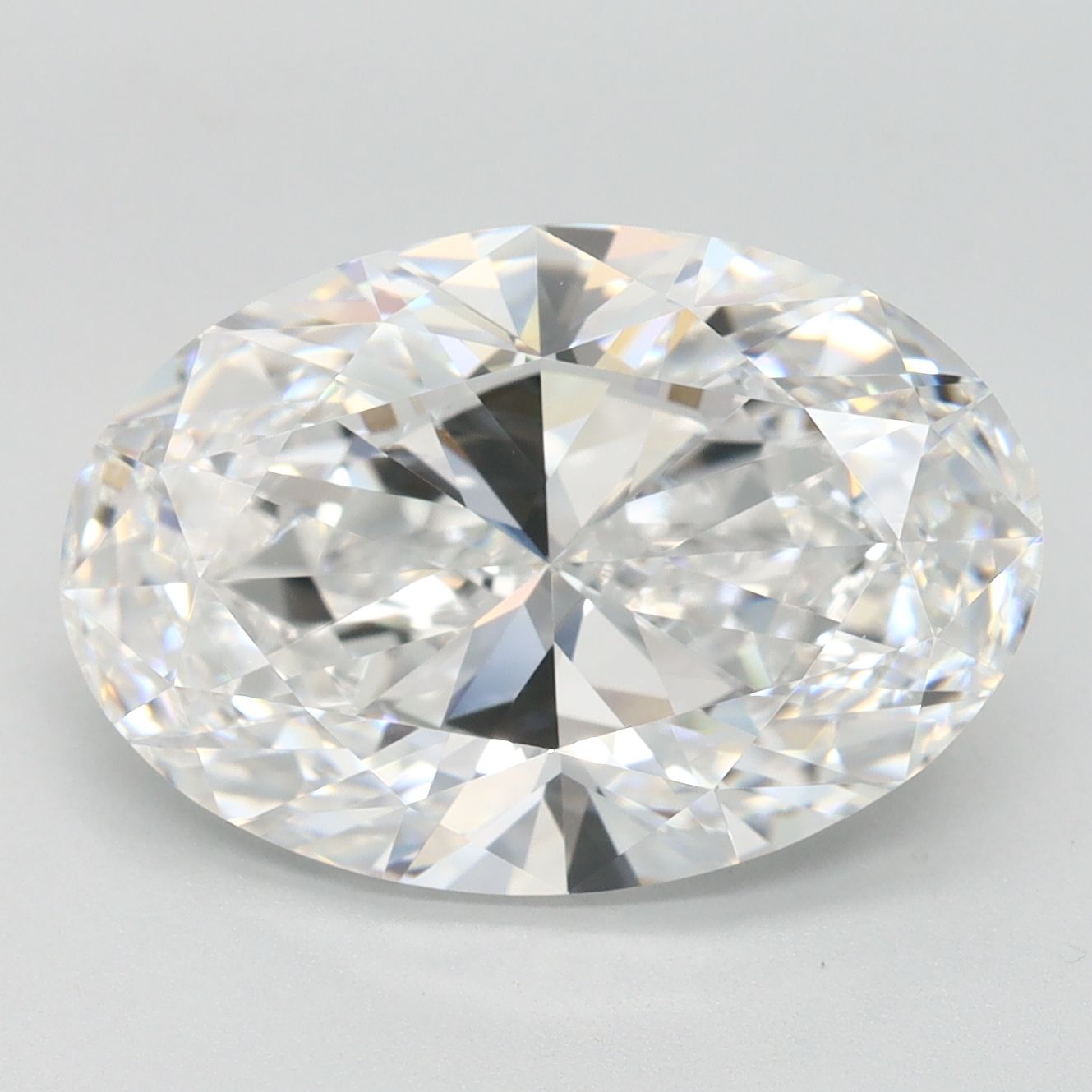 5.01 ct. oval Lab Grown Diamond front image