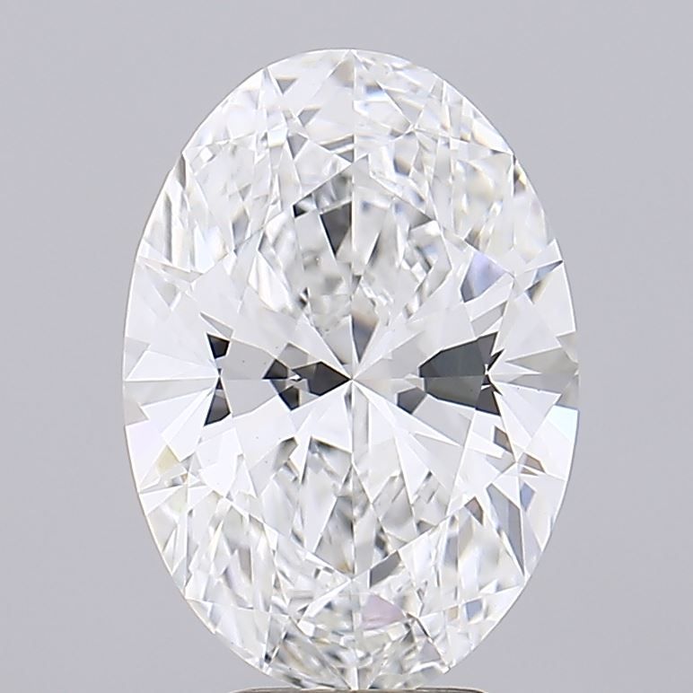 5.09 ct. oval Lab Grown Diamond front image