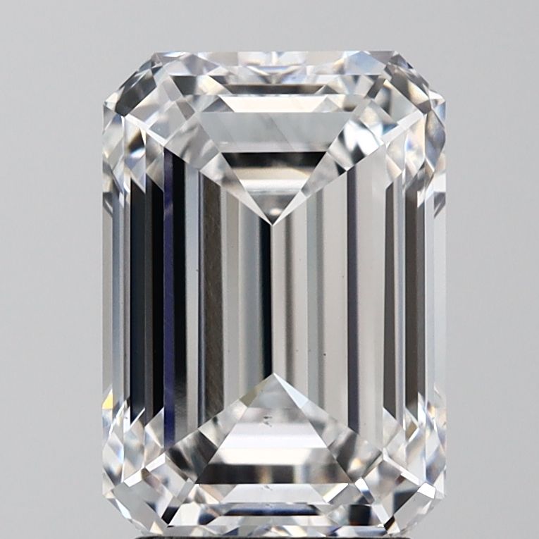 3.58 ct. emerald Lab Grown Diamond front image