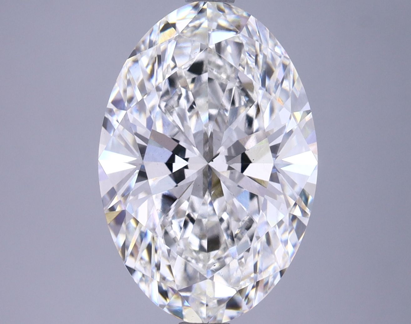 4.78 ct. oval Lab Grown Diamond front image