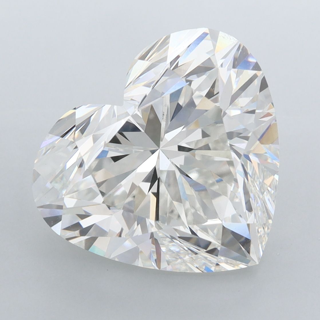 6.04 ct. heart Lab Grown Diamond front image