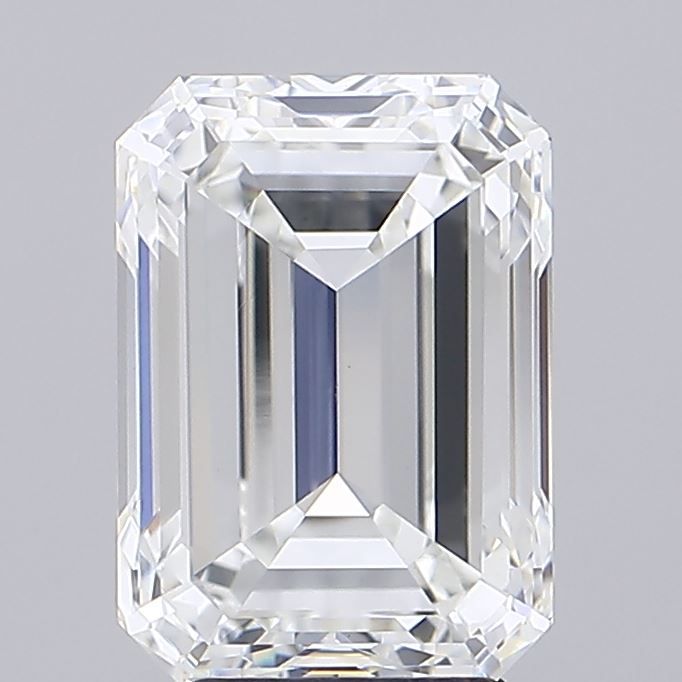 5.02 ct. emerald Lab Grown Diamond front image