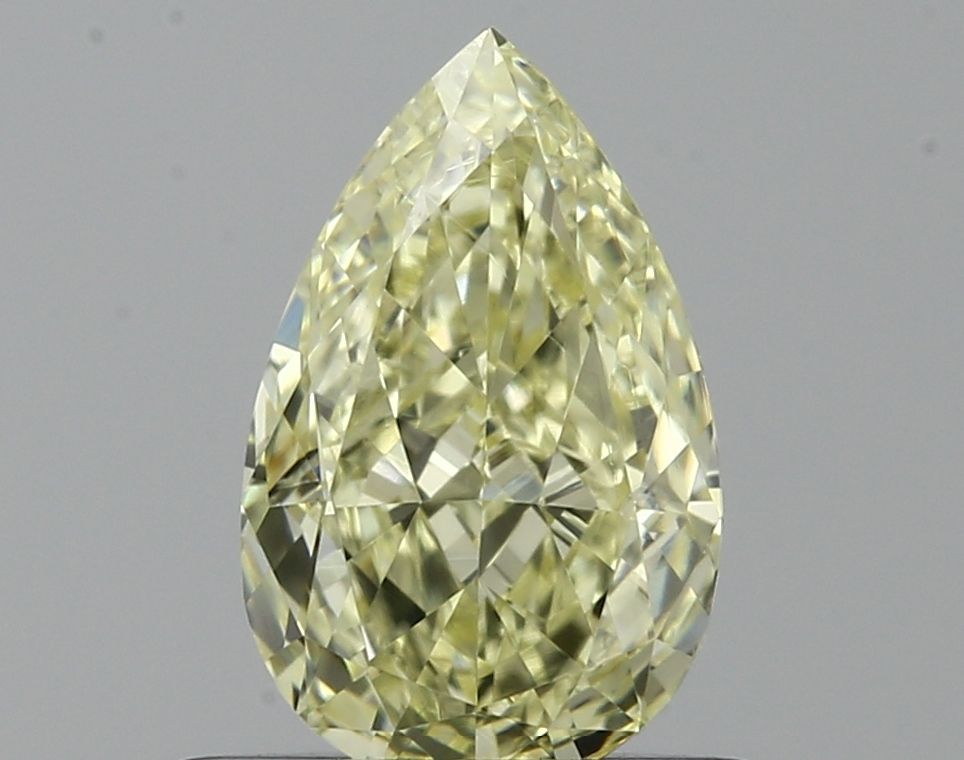 Diament 0.58 ct Fancy Light Yellow/VS2