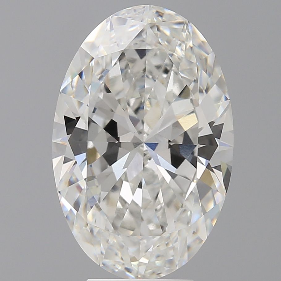 5.54 ct. oval Lab Grown Diamond front image