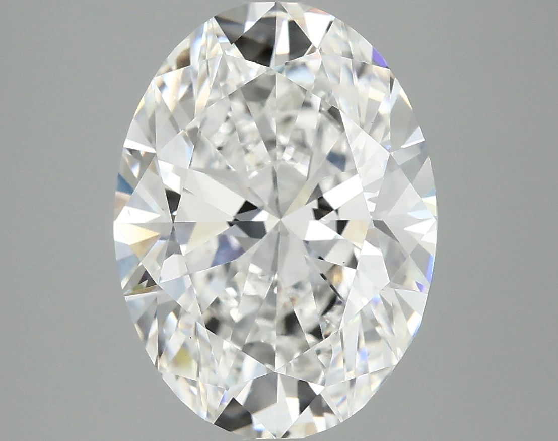 5.00 ct. oval Lab Grown Diamond front image