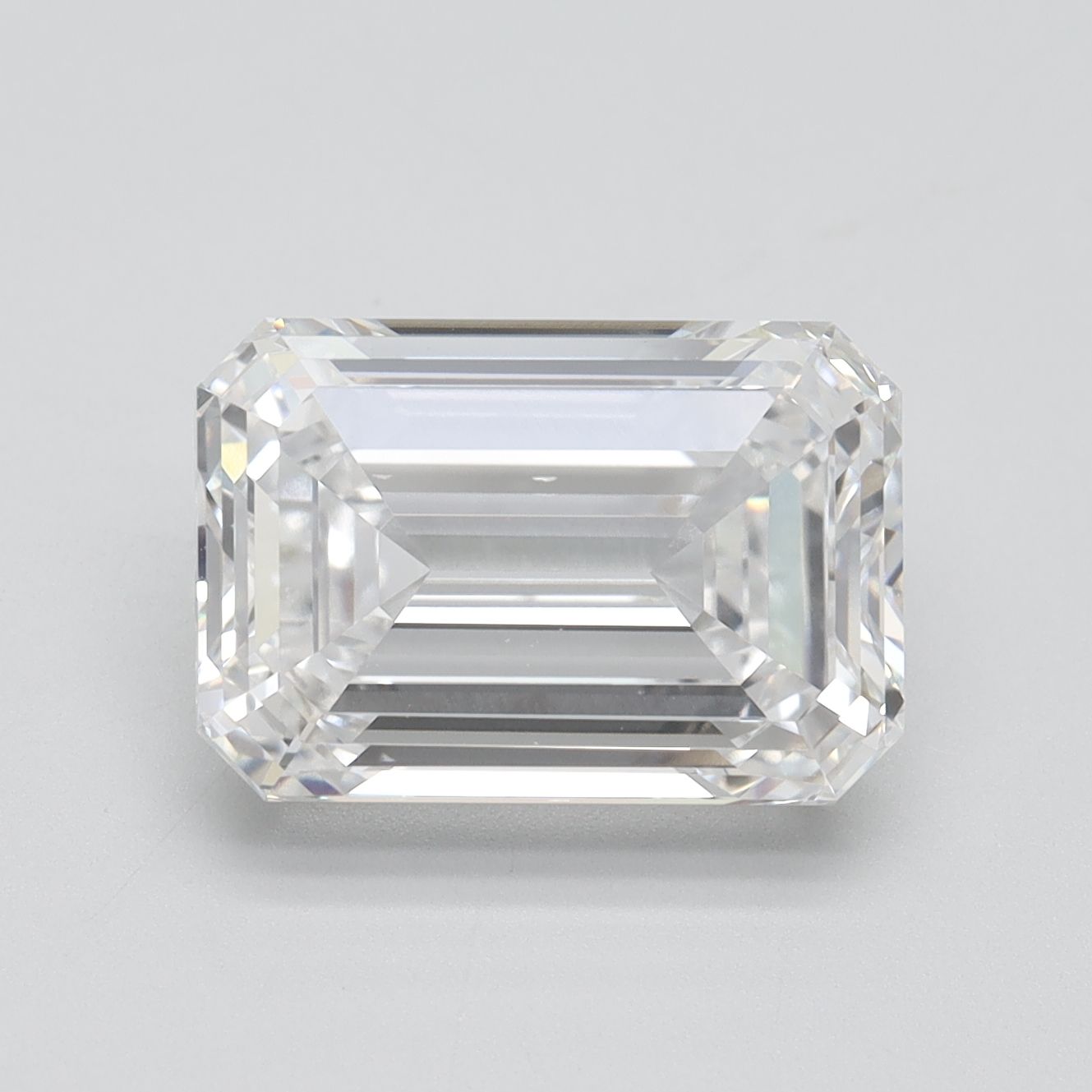 5.02 ct. emerald Lab Grown Diamond front image