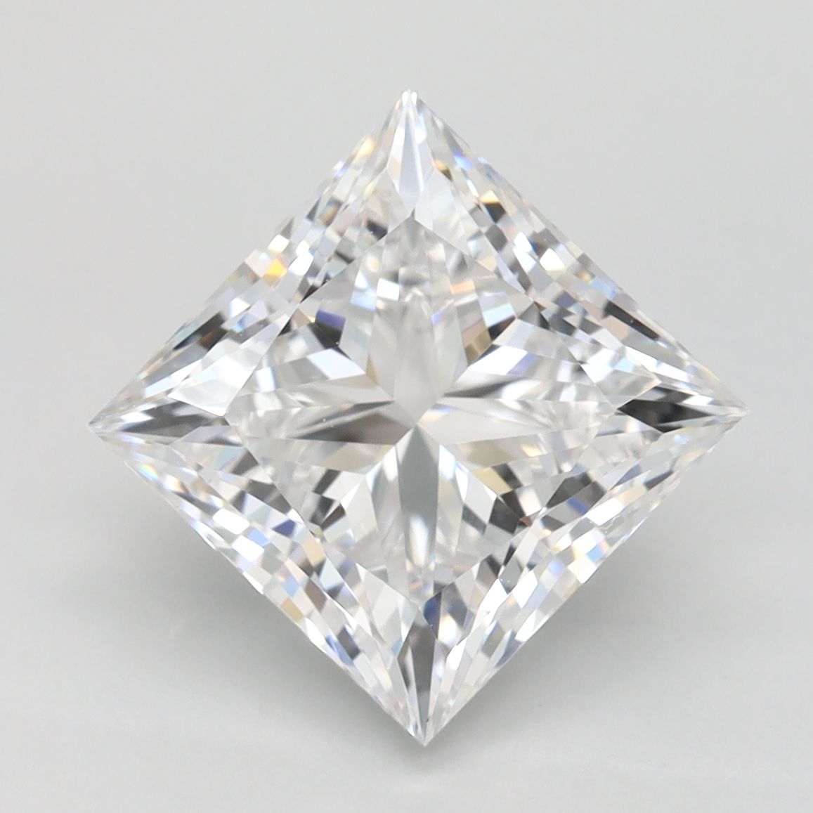 3.20 ct. princess Lab Grown Diamond front image