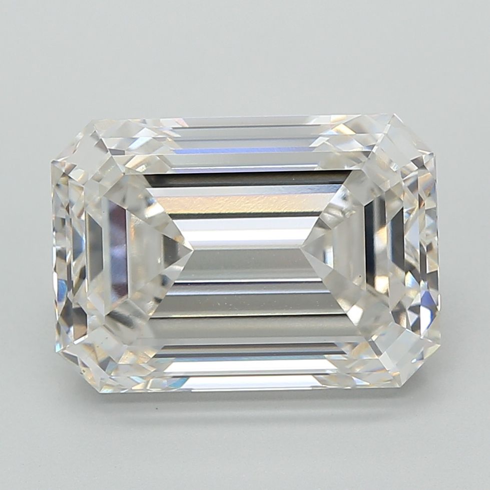 7.04 ct. emerald Lab Grown Diamond front image