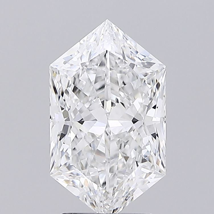 3.07 ct lab-grown Hexagonal Diamond