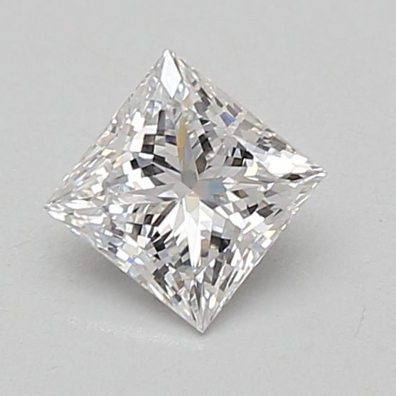 0.76 ct. princess Lab Grown Diamond front image