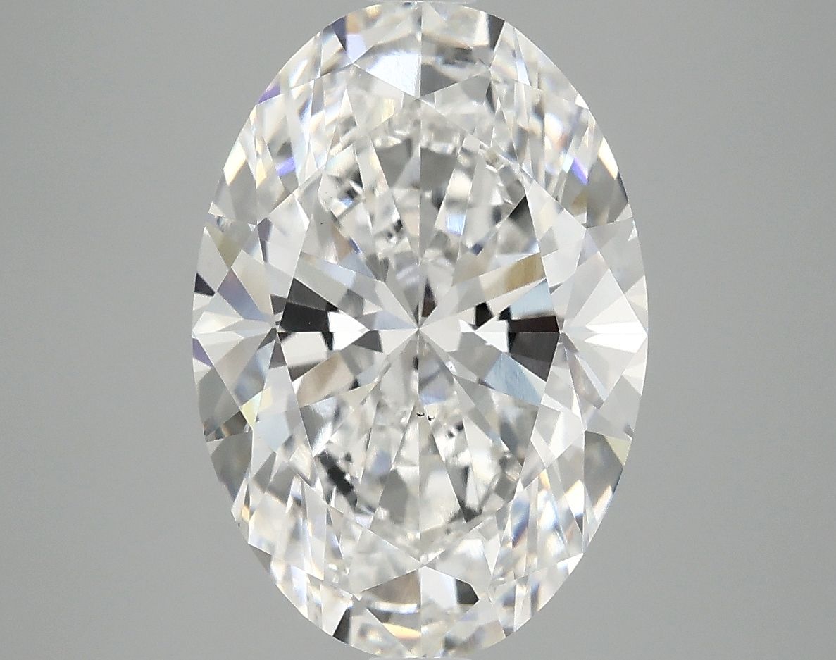 5.09 ct. oval Lab Grown Diamond front image