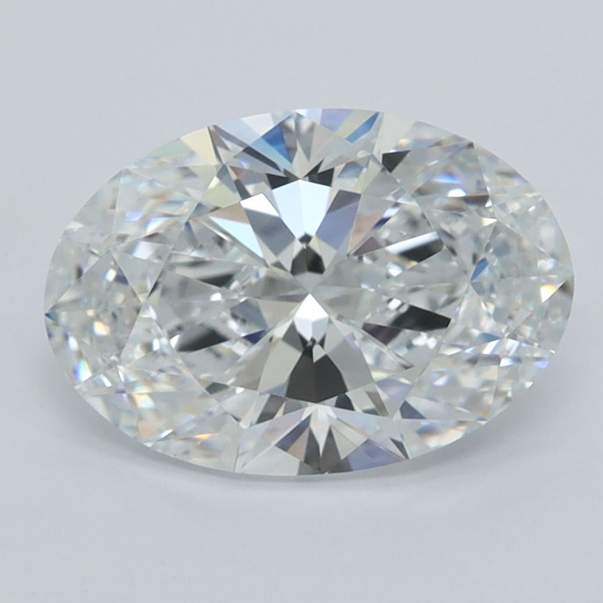 2.01 ct. oval Lab Grown Diamond front image