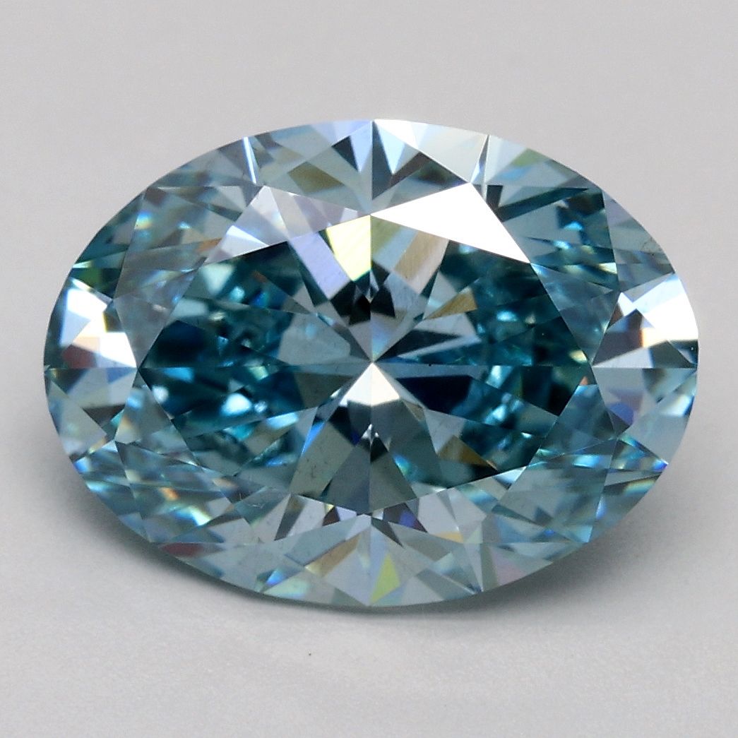3.04 ct. oval Lab Grown Diamond front image