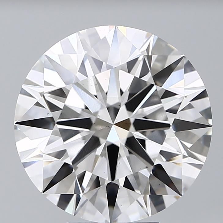 5.70 ct. round Lab Grown Diamond front image