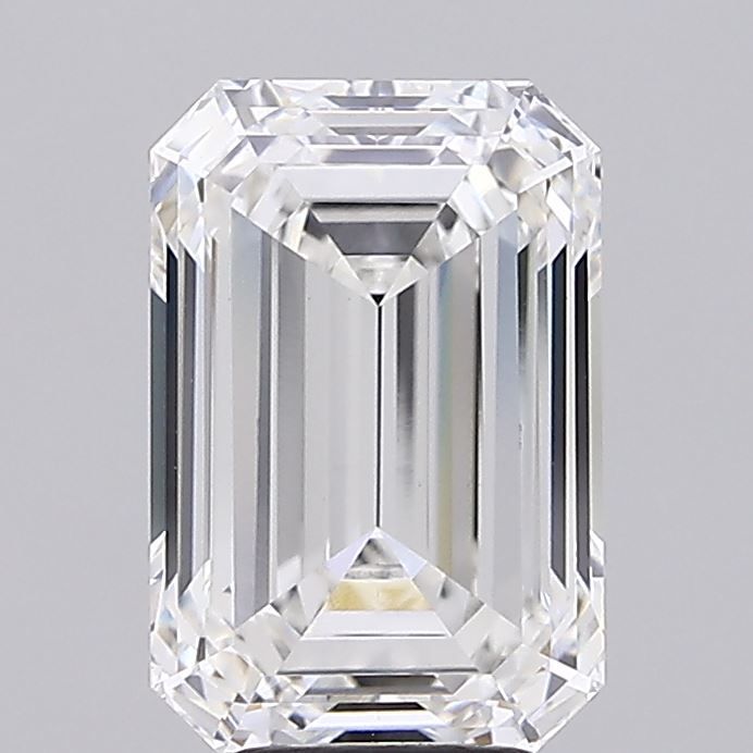 5.06 ct. emerald Lab Grown Diamond front image