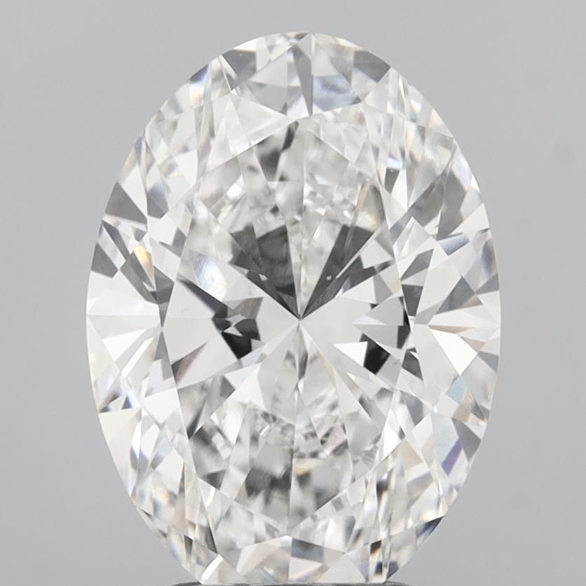 3.01 ct. oval Lab Grown Diamond front image
