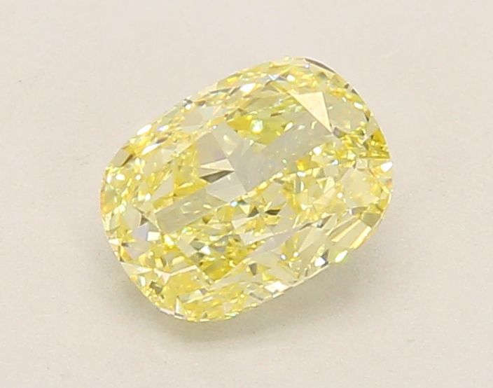 1.04 CT Fancy Yellow CUSHION MODIFIED