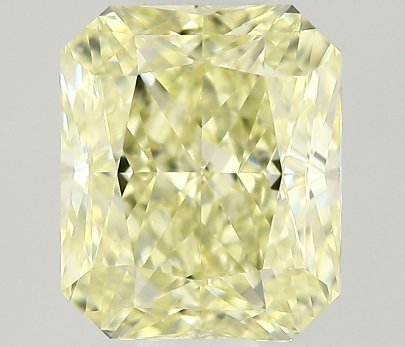 Diament 0.4 ct Fancy Light Yellow/VVS2