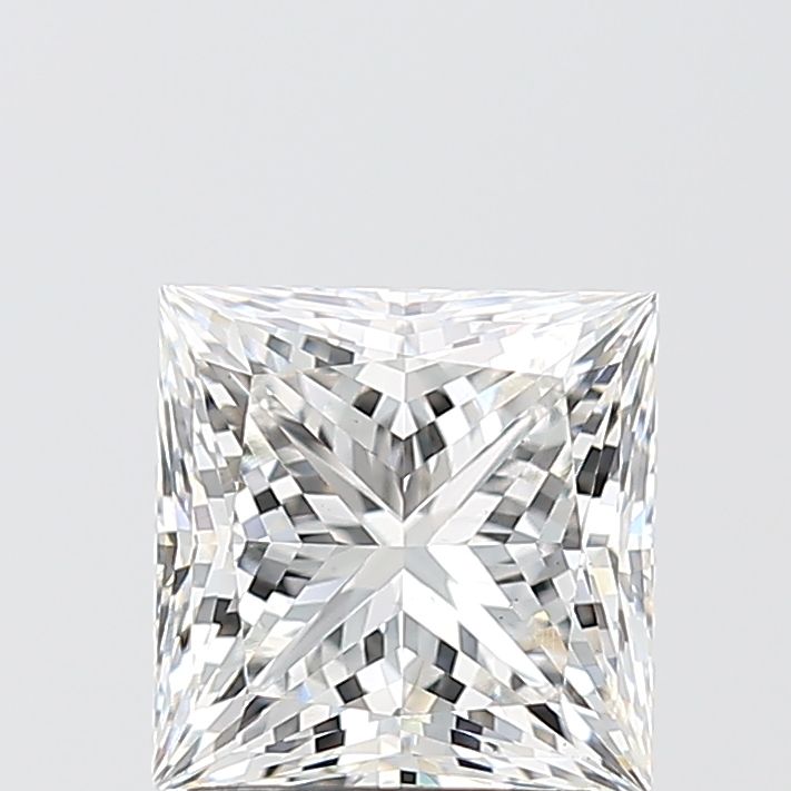 2.10 ct. princess Lab Grown Diamond front image
