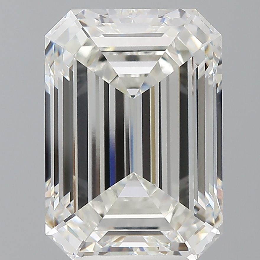 6.58 ct. emerald Lab Grown Diamond front image