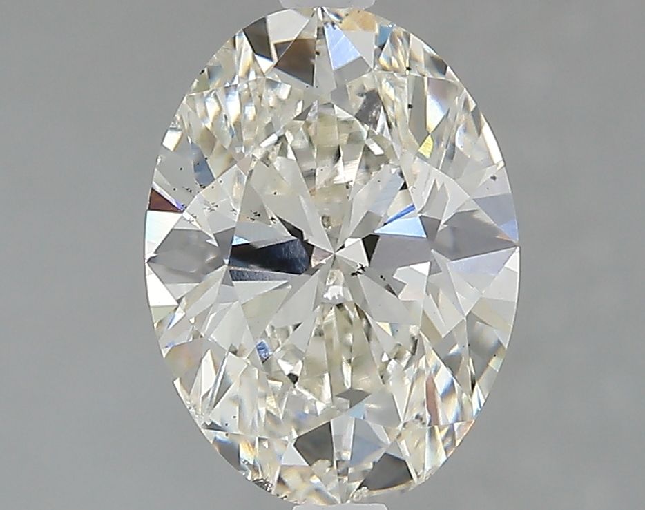 2.01 ct. oval Lab Grown Diamond front image