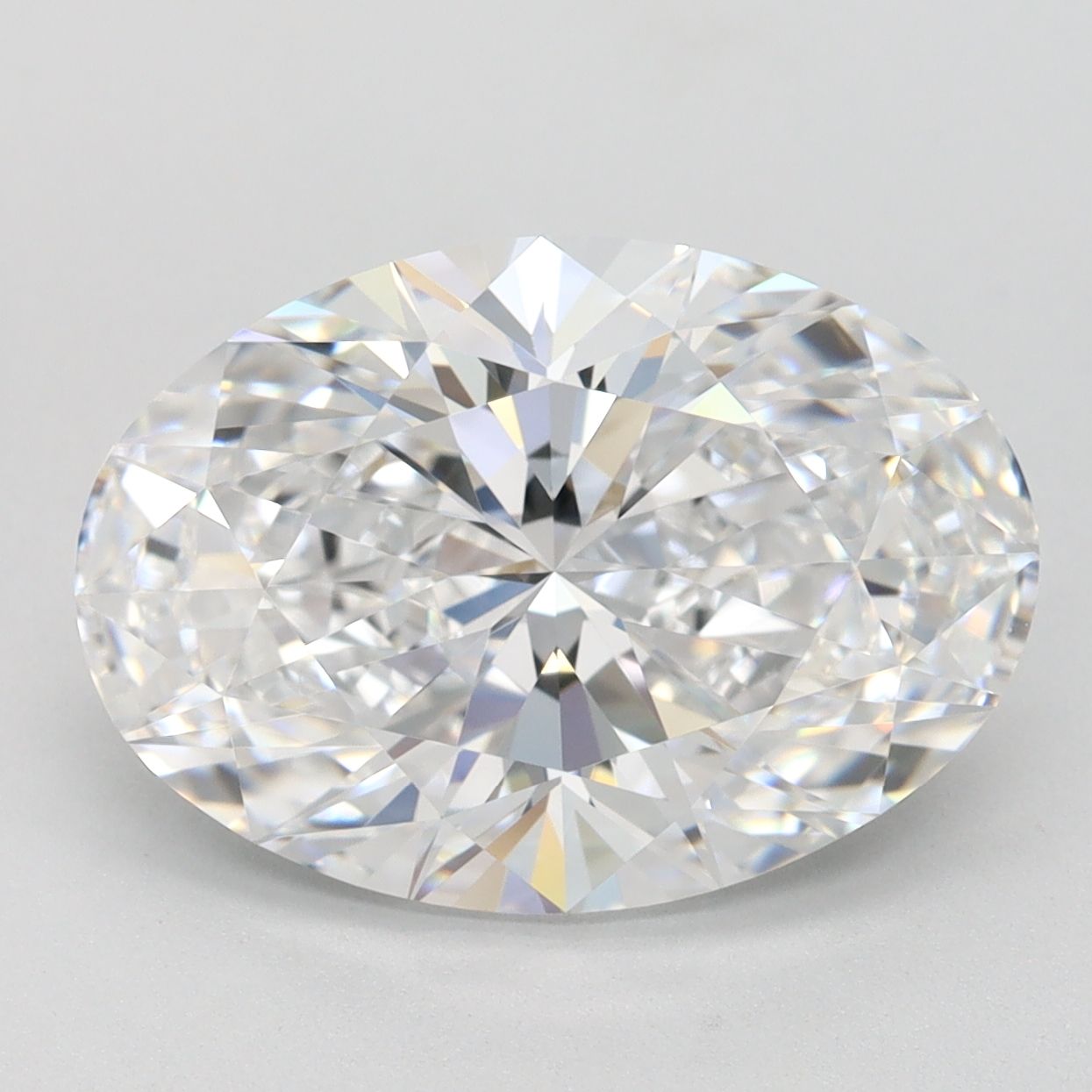 4.29 ct. oval Lab Grown Diamond front image