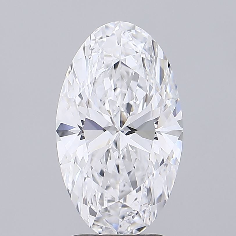 3.03 ct. oval Lab Grown Diamond front image