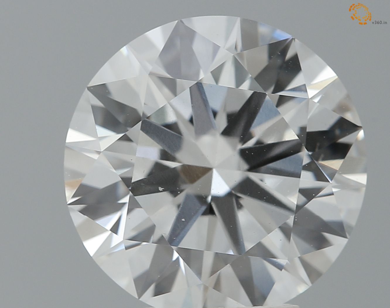 4.75 ct. round Lab Grown Diamond front image