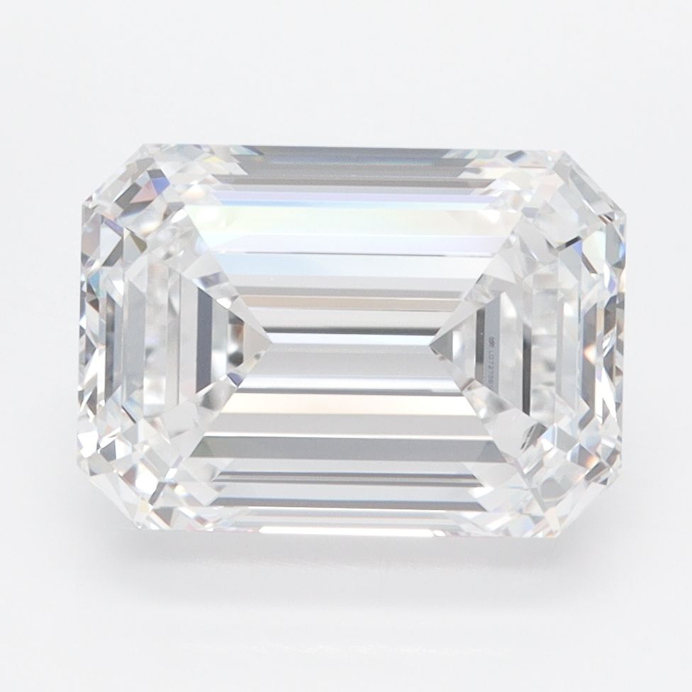 4.10 ct. emerald Lab Grown Diamond front image