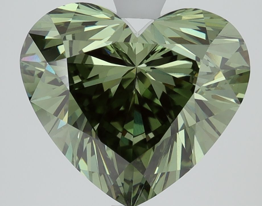 4.11 ct. heart Lab Grown Diamond front image