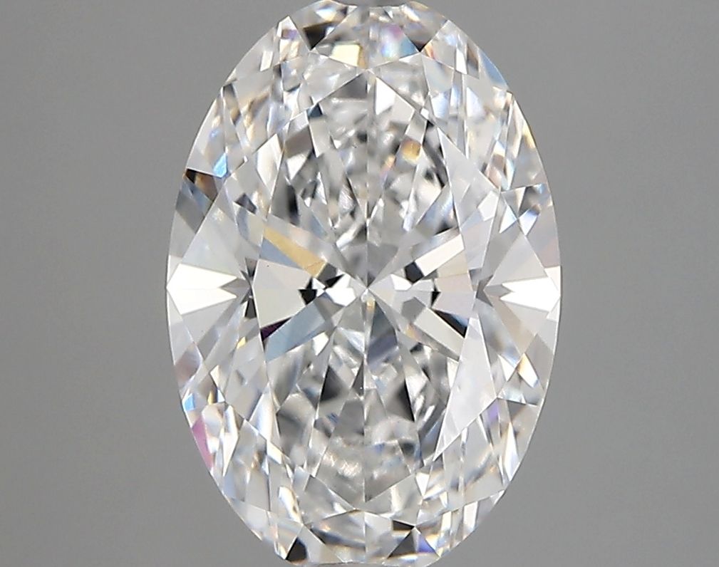 2.86 ct. oval Lab Grown Diamond front image