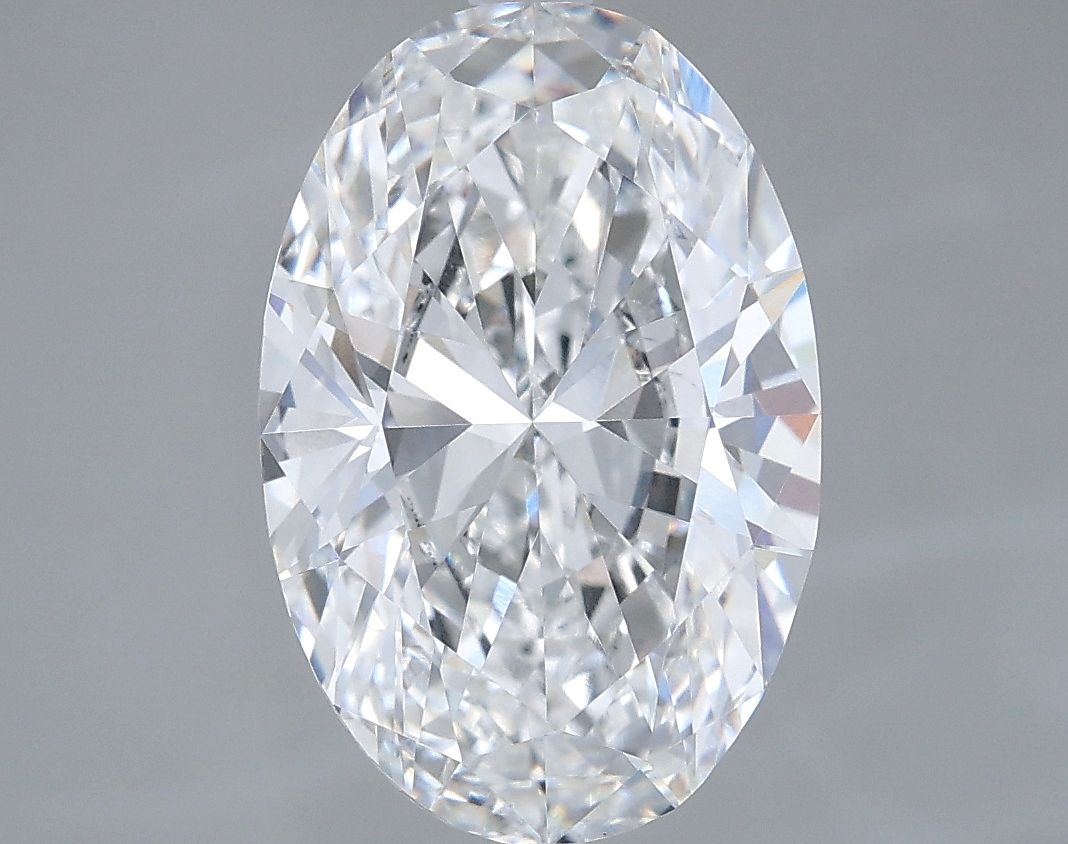 3.71 ct. oval Lab Grown Diamond front image