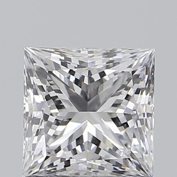 0.93 ct lab-grown Princess Diamond