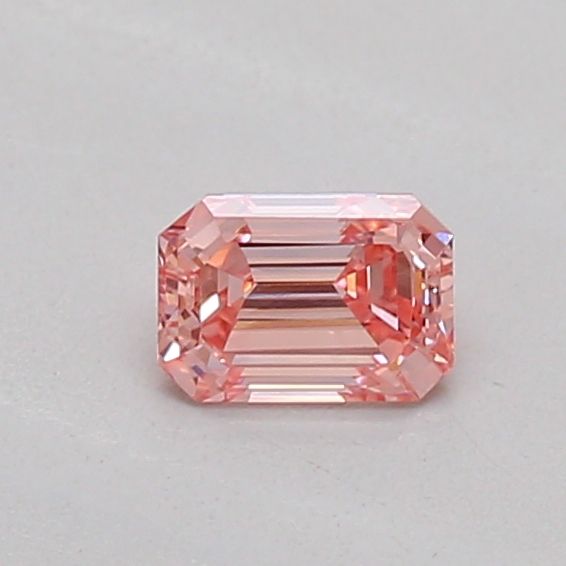 0.19 CT Fancy Intense Pink EMERALD