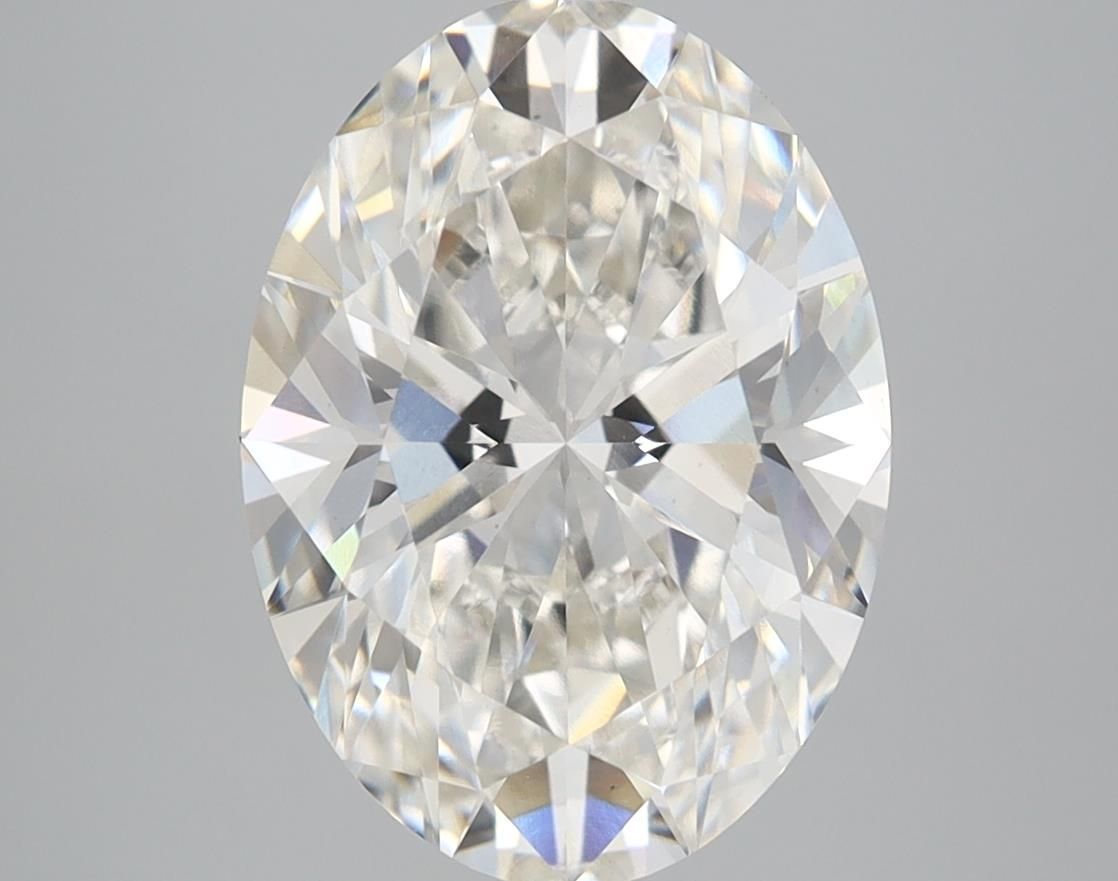 4.06 ct. oval Lab Grown Diamond front image