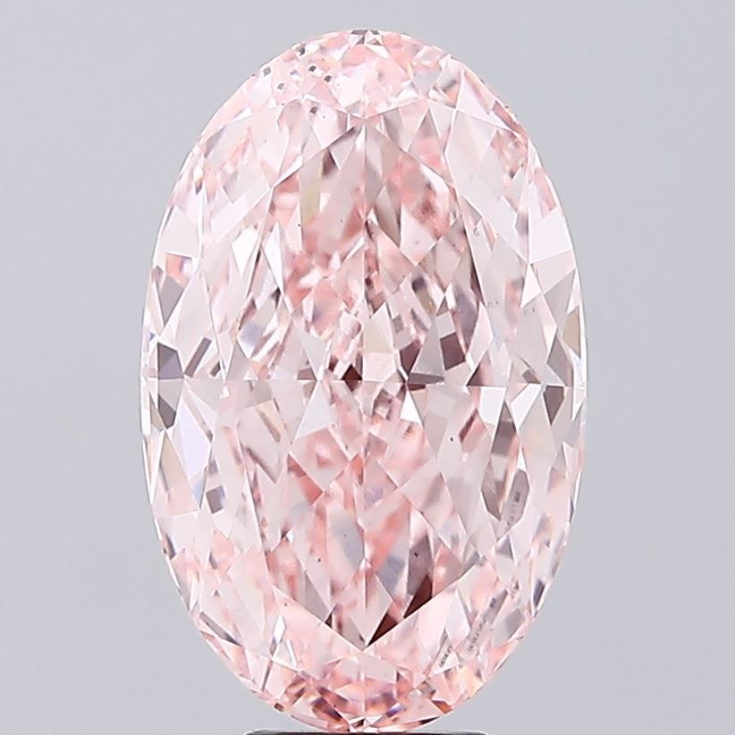 9.42 ct. oval Lab Grown Diamond front image