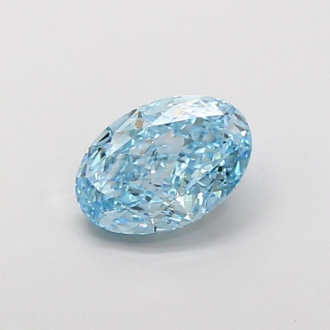 1.5 CT Fancy Vivid Blue OVAL